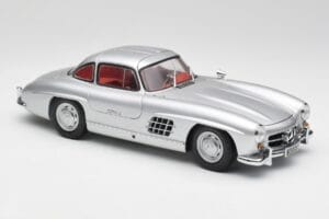 Mercedes 300 SL W198 Gullwing Hopea Minichamps 1:18 180039000 Metalli — kuva 6 / 8
