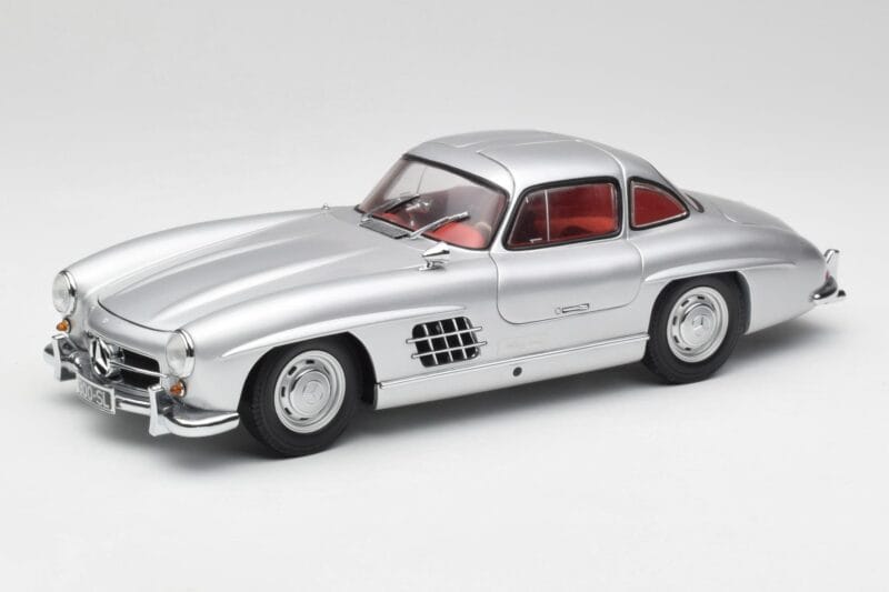 Mercedes 300 SL W198 Gullwing Hopea Minichamps 1:18 180039000 Metalli