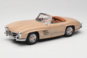 Mercedes 300 SL W198 Roadster Vaaleanruskea Minichamps 1:18 180039032 Metalli