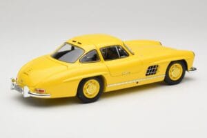 Mercedes 300 SL W198 Vaaleankeltainen Minichamps 1:18 180039009 Metalli — kuva 3 / 8