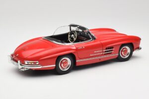 Mercedes 300 SL W198 Roadster Punainen Kovakatto Minichamps 1:18 180039041 Metalli — kuva 3 / 8