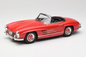 Mercedes 300 SL W198 Roadster Punainen Kovakatto Minichamps 1:18 180039041 Metalli