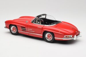 Mercedes 300 SL W198 Roadster Punainen Kovakatto Minichamps 1:18 180039041 Metalli — kuva 7 / 8