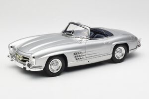 Mercedes 300 SL W198 Roadster Silver Metallic Minichamps 1:18 180039030 Metalli