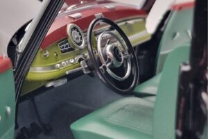 Mercedes 300 W186 Konrad Adenauer Norev 1:18 183707 Metalli — kuva 8 / 9