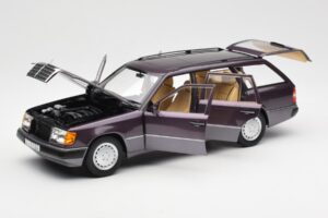 Mercedes 300D S124 T-Model Bornit Jälleenmyyjäpainos Norev 1:18 B66040701 Metalli — kuva 2 / 8