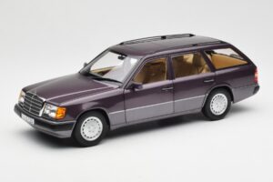Mercedes 300D S124 T-Model Bornit Jälleenmyyjäpainos Norev 1:18 B66040701 Metalli
