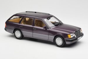 Mercedes 300D S124 T-Model Bornit Jälleenmyyjäpainos Norev 1:18 B66040701 Metalli — kuva 6 / 8