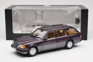 Mercedes 300D S124 T-Model Bornit Jälleenmyyjäpainos Norev 1:18 B66040701 Metalli — kuva 8 / 8