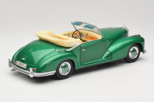 Mercedes 300S Cabriolet Green Metallic Maisto 1:18 52116 Metalli — kuva 3 / 7