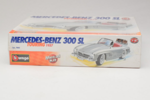 Mercedes 300SL Roadster Hopea Bburago 1:18 7043 Metalli — kuva 2 / 4