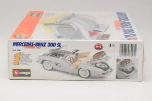 Mercedes 300SL Roadster Hopea Bburago 1:18 7043 Metalli — kuva 4 / 4