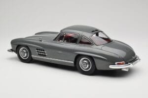 Mercedes 300SL W198 Gullwing Graphite Grey Norev 1:12 123852 Metalli — kuva 5 / 6