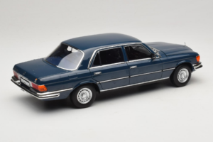 Mercedes 350 SEL W116 Hansa Blue Norev 1:18 183976 Metalli — kuva 3 / 8