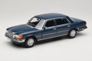 Mercedes 350 SEL W116 Hansa Blue Norev 1:18 183976 Metalli