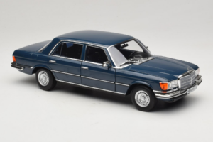 Mercedes 350 SEL W116 Hansa Blue Norev 1:18 183976 Metalli — kuva 6 / 8