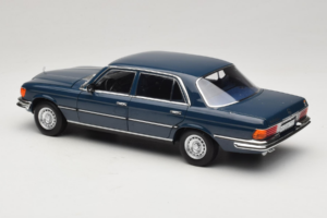 Mercedes 350 SEL W116 Hansa Blue Norev 1:18 183976 Metalli — kuva 7 / 8