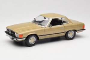 Mercedes 350 SL R107 Kulta Sun Star 1:18 MB004 Metalli