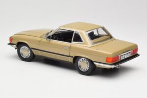 Mercedes 350 SL R107 Kulta Sun Star 1:18 MB004 Metalli — kuva 7 / 8