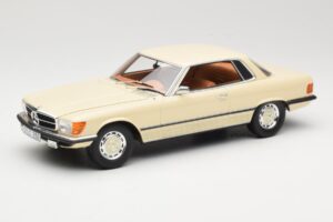 Mercedes 350 SLC C107 Valkoinen Cult Models 1:18 CML049-1 Metalli