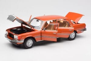 Mercedes 450 SEL 6.9 W116 Oranssi Metallic Norev 1:18 183459 Metalli — kuva 2 / 8