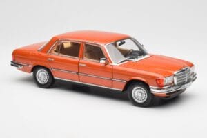 Mercedes 450 SEL 6.9 W116 Oranssi Metallic Norev 1:18 183459 Metalli — kuva 6 / 8
