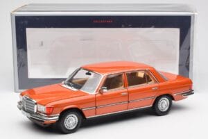 Mercedes 450 SEL 6.9 W116 Oranssi Metallic Norev 1:18 183459 Metalli — kuva 8 / 8