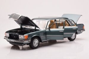 Mercedes 450 SEL 6.9 W116 Petrol Metalinen Norev 1:18 183974 Metalli — kuva 2 / 8