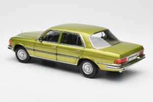 Mercedes 450 SEL W116 Citrus Vihreä Jälleenmyyjäpainos Norev 1:18 B66040683 Metalli — kuva 7 / 8