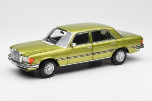 Mercedes 450 SEL W116 Citrus Vihreä Jälleenmyyjäpainos Norev 1:18 B66040683 Metalli