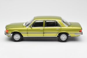 Mercedes 450 SEL W116 Citrus Vihreä Jälleenmyyjäpainos Norev 1:18 B66040683 Metalli — kuva 4 / 8