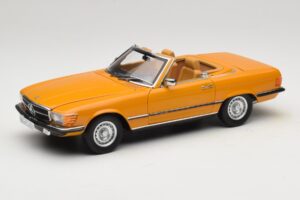 Mercedes 450 SL R107 Cayenne Orange Norev 1:18 183350 Metalli