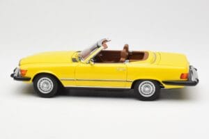 Mercedes 450SL R107 Keltainen US Version Norev 1:18 183727 Metalli — kuva 5 / 9