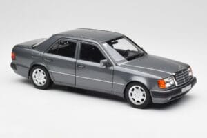 Mercedes 500 E W124 Pearl Harmaa Norev 1:18 183946 Metalli — kuva 6 / 8