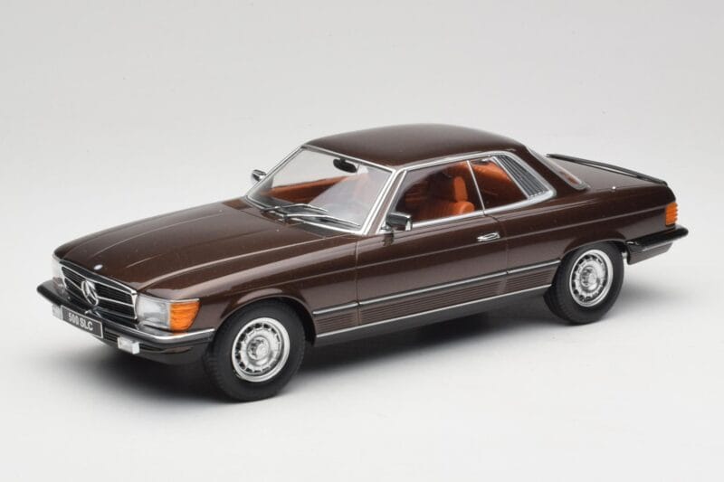 Mercedes 500 SLC C107 Beige Metallic KK-Scale 1:18 KKDC180851 Metalli
