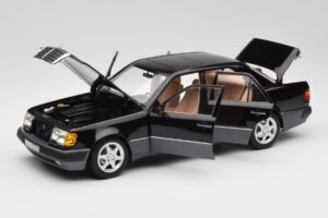 Mercedes 500E W124 Musta Rajoitettu Erä Norev 1:18 183949 Metalli — kuva 2 / 12