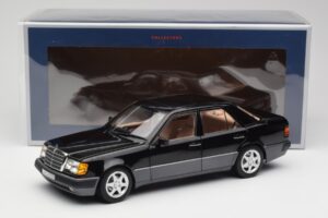 Mercedes 500E W124 Musta Rajoitettu Erä Norev 1:18 183949 Metalli — kuva 12 / 12