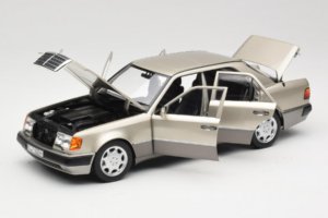 Mercedes 500E W124 Smoke Silver Jälleenmyyjän Erä Norev 1:18 B66040724 Metalli — kuva 2 / 8