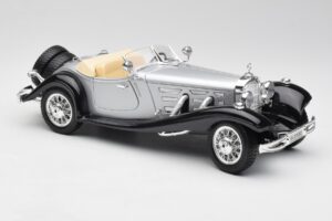 Mercedes 500K Roadster Hopea Bburago 1:18 3020-M1 Metalli — kuva 6 / 8