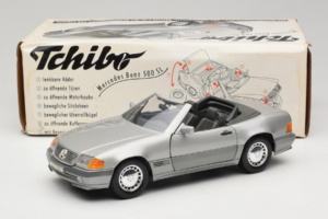 Mercedes 500SL R129 Hopea Tchibo 1:18 TC001 Metalli — kuva 8 / 8