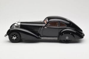 Mercedes 540K Autobahn Kurier Musta BoS Models 1:18 BOS003 Hartsi — kuva 3 / 6