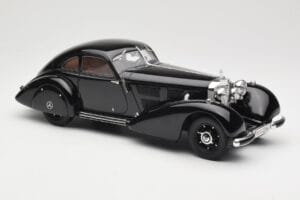 Mercedes 540K Autobahn Kurier Musta BoS Models 1:18 BOS003 Hartsi — kuva 4 / 6
