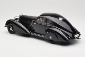 Mercedes 540K Autobahn Kurier Musta BoS Models 1:18 BOS003 Hartsi — kuva 5 / 6