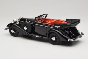 Mercedes 540K Avoauto Musta Cult Models 1:18 CML184-1 Metalli — kuva 5 / 6