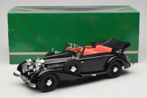 Mercedes 540K Avoauto Musta Cult Models 1:18 CML184-1 Metalli — kuva 6 / 6