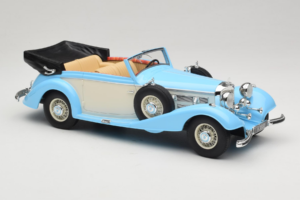 Mercedes 540K Avoauto Sininen Valkoinen Cult Models 1:18 CML184-2 Metalli — kuva 4 / 6