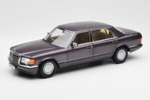 Mercedes 560 SEL W126 Violetti Metallic Norev 1:18 183544 Metalli