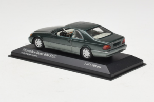 Mercedes 600 SEC W140 Vihreä Metallic Minichamps 1:43 430032604 Metalli — kuva 3 / 4