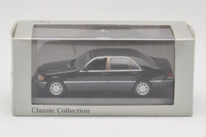 Mercedes 600 SEL W140 Black Metallic Minichamps 1:43 940035400 Metalli — kuva 4 / 4