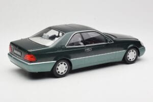 Mercedes 600 SEC W140 Coupe Green Metallic KK-Scale 1:18 KKDC180343 Metalli — kuva 2 / 6